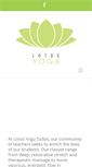 Mobile Screenshot of lotusyogadallas.com